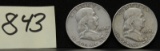 1962 Silver Half Dollar