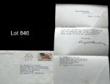1959 August 6, Letter to Richard Keusink Signed by Dwight D Esenhower