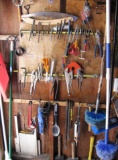 WALL OF HAND TOOLS