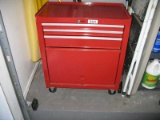 ROLLING CRAFTSMAN 3 DRAWER  AND ONE FLIP TOOL BOX