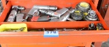 TRAY  OF TOOLS IN BOX