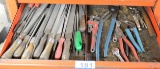 TRAY  OF TOOLS IN BOX