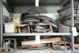 SHELF OF WELDING ROD AND SUPPLIES