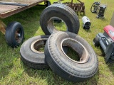 3 TRUCK TIRES AND RS