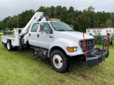 2003 F750 SUPER DUTY XL KNUCKBOOM TRUCK