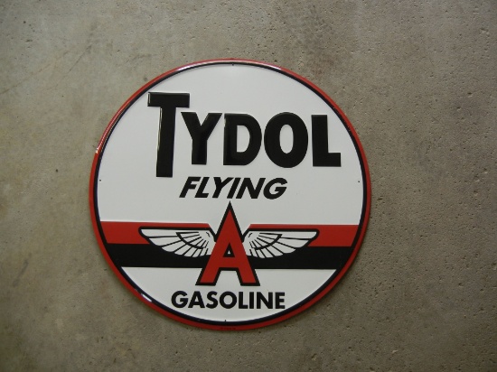 Tydol Flying A Tin Sign