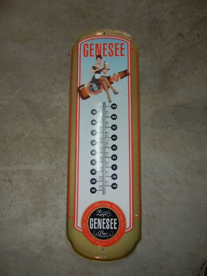 Genesee Brewing Thermometer Sign