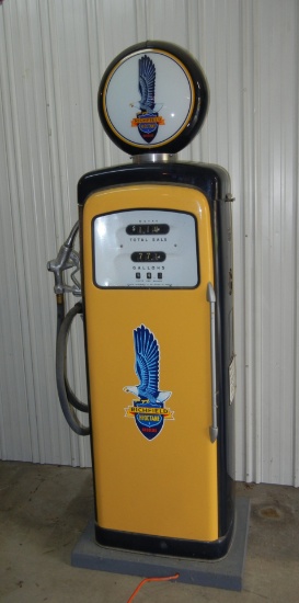 Richfield Hi-Octane Antique Gas Pump