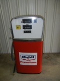 Mobil Premium Antique Gas Pump