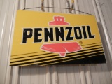 Pennzoil Tin Sign