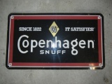 Copenhagen Snuff Tin Sign