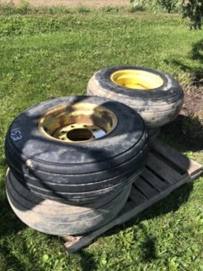 American Farmer Tires on Rims