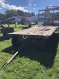 Wooden Flat Wagon