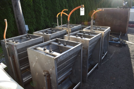 Stainless Steel Pig Waterers (6)
