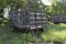 8x14 wooden basket wagon