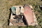 Pallet lot of Kverneland plow parts