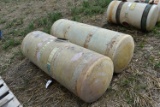 (2) 80 gal fiberglass fertilizer tanks