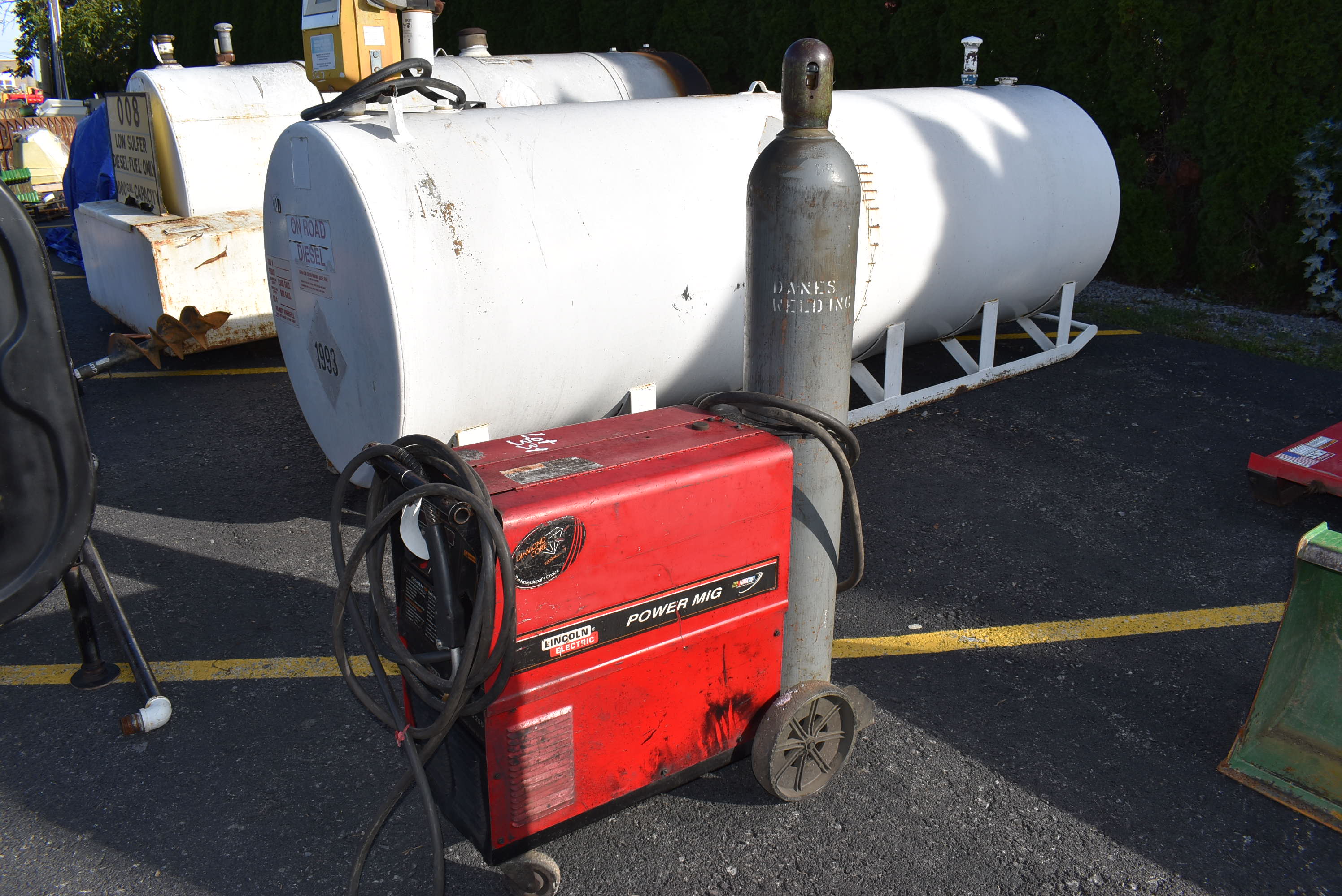 Lincoln Power Mig 255 w Tank Proxibid