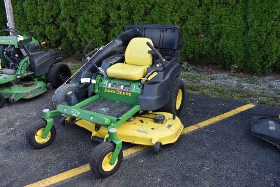 2015 John Deere Z435 Zero-Turn, 54" Deck, Bagger