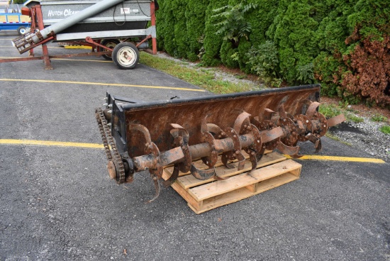 Skid Attach Rototiller, 6'