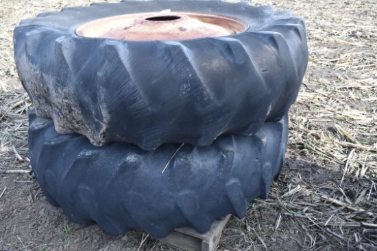 (2) 20.8x38 clamp on duals