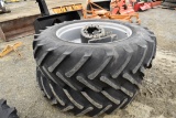 18.4R42 Duals w/Extensions