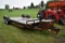 PJ tilt-deck trailer