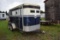 2-horse trailer, 12', no title