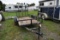 Carry On trailer, 5x10, tailgate ramp