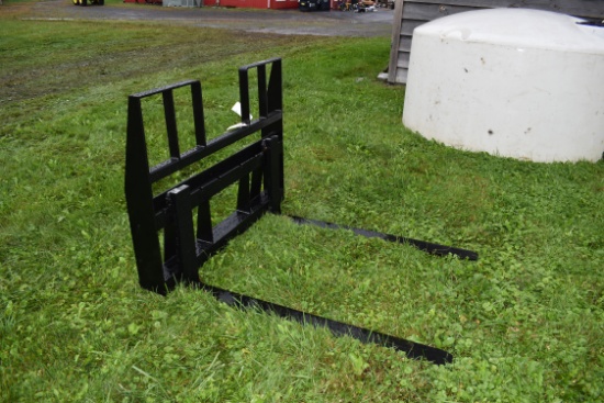 Skid-attach forks, 4', new