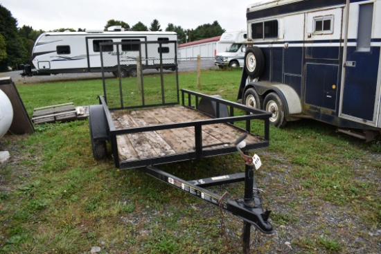 Carry On trailer, 5x10, tailgate ramp