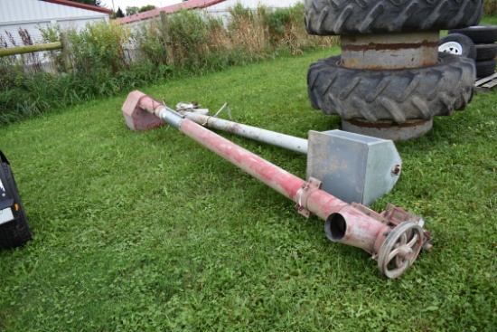 Roof grain auger, 6"x13' (Red Auger Only)