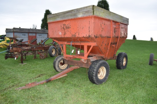 Killbros 350 gravity wagon on EZTrail gear