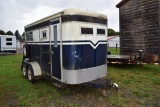 2-horse trailer, 12', no title