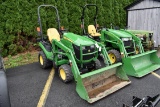 2015 JD 1025R compact tractor w/loader