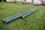 Silo fill pipe (4 sections), 20', 15', 14', 6'8