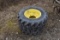 12.5/80+18 Firestone Tires JD 8 Bolt Center