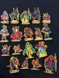 1983 Dungeons And Dragons Wooden Figure Lot