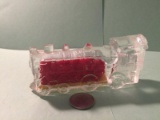 1984 TCA National Convention Committee Reproduction Glass Train Candy Container