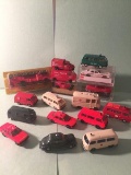 Micro Miniatures Busch And More Fire Cars Lot