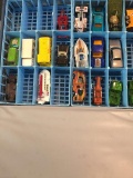 Vintage Lot of 17 Die Cast Cars With Collector Case