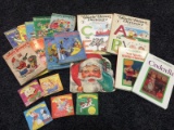 Vintage Children's Book Lot Christmas And More