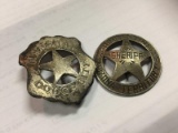 Marshal Dodge City And Arizona Territory Sheriff Badge Lot