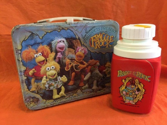 Vintage Fraggle Rock Metal Lunchbox