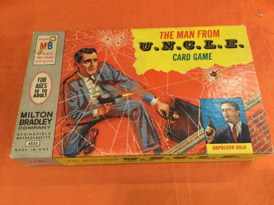 Milton Bradley The Man From Uncle Card Game