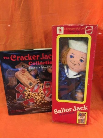 Mattel Cracker Jack Sailor Doll And Prized Book