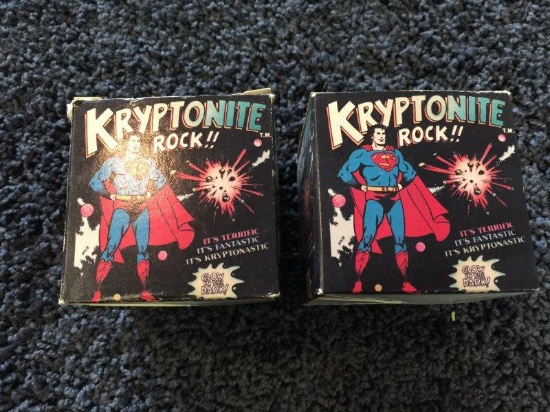 Vintage Kryptonite Rock Lot