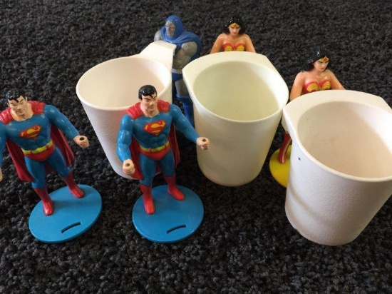 DC Comics Burger King Super Powers Cup Lot