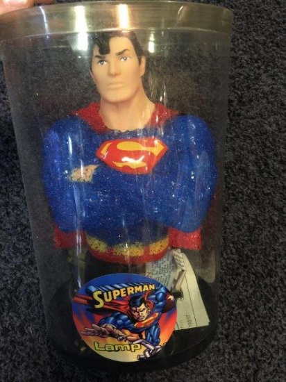 DC Comics Superman Lamp Unused