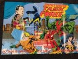 DC Comics Justice League Task Force Store Advertising Poster